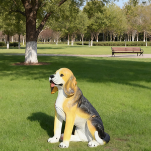 بيغل راتنج واقعي للغاية بالحجم الطبيعي لحديقة الحديقة زينة لا بد من استخدامها في الأماكن المغلقة/الخارجية - Product Image 3