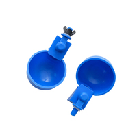 Gobelet d'abreuvement en plastique automatique pour oiseaux de caille Gobelets d'abreuvement en plastique pour volaille et poulet
