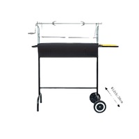 Chariot rotatif de Barbecue en acier inoxydable, pour Camping, Grill au charbon de bois, de poulet,