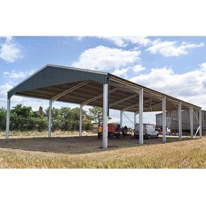 Estructura <span class=keywords><strong>de</strong></span> Acero Prefabricada <span class=keywords><strong>de</strong></span> Estilo Industrial para Taller, Cobertizo, Granero, Almacén Agrícola, Construcción <span class=keywords><strong>de</strong></span> Almacenes Agrícolas - Product Image 2