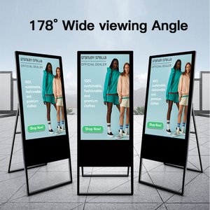 43 inch di động LCD quảng cáo pcap màn hình cảm ứng Menu hiển thị kiosk a-board menu digitaladvertising Player cho nhà hàng - Product Image 6