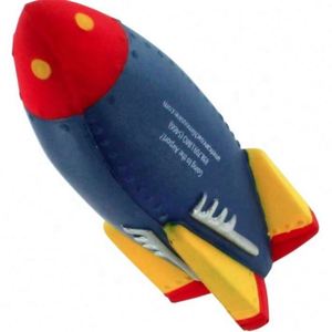 Pelota Antiestrés de Espuma PU con Forma de Cohete, Regalos Promocionales con Logotipo Personalizado - Product Image 3