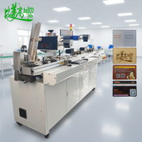 Système d'impression de cartes papier/plastique, codage/encodage laser, gravure laser fibre pour cartes RFID et double marquage, lecture automatique du code