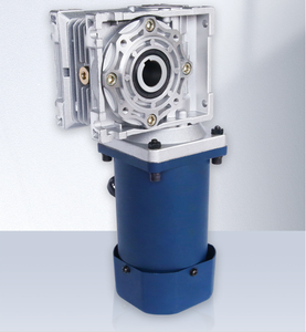 NMRV25 30 40 50 63 75 90 110 130 150 caja de engranajes helicoidales caja de cambios reductora de velocidad con <span class=keywords><strong>motor</strong></span> de 200W <span class=keywords><strong>12V</strong></span> 24V <span class=keywords><strong>DC</strong></span> - Product Image 3