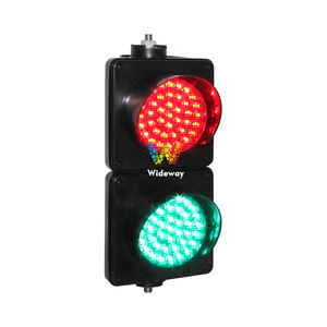 Feux de croisement led 100mm, éclairage led, rouge et vert, application 12 ans - Product Image 1