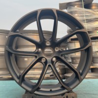 Rines de Aleación 6061-T6 de 19-24 Pulgadas para Autos, Rines de Carreras Monobloque Forjados con 5x112 5x120, Nuevos