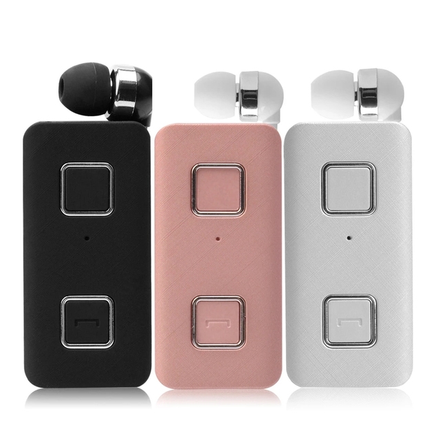 K35 CSR DSP Wireless Blue Tooth Headset Vibrating Alert Wear Clip Hands Free Business Earphone