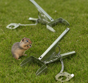 Clip/dispositif anti-taupe en aluminium durable - Product Image 5