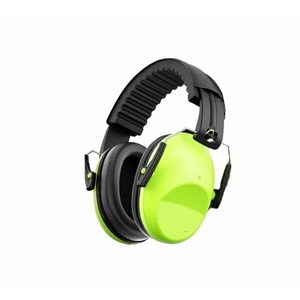 Cuffie con cancellazione del rumore 27 Nrr regolabili pieghevoli verdi - Product Image 1