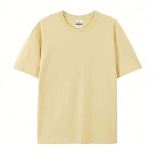 T-shirt en coton 100% de haute qualité, taille plus, logo imprimé personnalisé, t-shirt uni à col rond pour homme, t-shirt personnalisé pour homme - Product Image 4