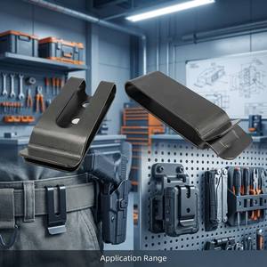 Clips de <span class=keywords><strong>ceinture</strong></span> en métal OEM de haute qualité pour étuis Kydex - Product Image 2