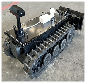 Sistem Chassis Undercarriage Rubber Track Crawler 500k Remote Control, Undercarriage Rubber Track, Undercarriage Steel Track, DIY - Product Image 3