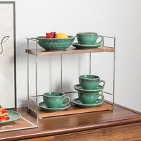 Tasses à café en céramique de 6 oz avec soucoupes, résistantes au lave-vaisselle et au micro-ondes, pour restaurants, maisons et hôtels – Approvisionnement direct usine