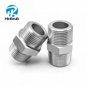 מחברי צנרת הידראוליים עמידים בפני קורוזיה, נירוסטה 316/304 בקוטר משתנה, חיבור NPT בלחץ גבוה, תוצרת JIC - Product Image 1