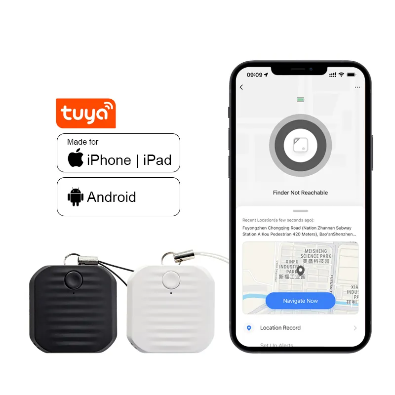 Anti-Lost Whistle Key Finder Locator Schlüssel bund Smart Wireless Großhandel Bluetooth Tile Tracker