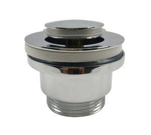Innada 1 "1/4 latón cromado <span class=keywords><strong>Clic</strong></span> <span class=keywords><strong>Clac</strong></span> lavabo escurridor Pop up Válvula de desecho <span class=keywords><strong>clic</strong></span> Universal tapón - Product Image 1