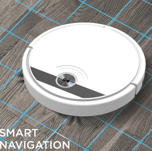 Robot aspirateur électrique intelligent et automatique 3 en 1 avec fonction de balayage de vadrouille Tuya pour maison, sol humide et sec - Product Image 3