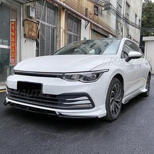 Alerón delantero, faldones laterales, difusor de parachoques trasero y splitter para Volkswagen Golf 8 2021, kit de carrocería, accesorios para coche - Product Image 5