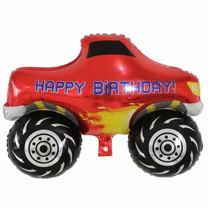 Ensemble de ballons de numéro de camion en forme d'étoile en feuille de vente chaude pour les décorations de fête d'anniversaire de garçon - Product Image 5