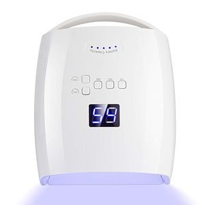 Lámpara de Uñas LED UV Recargable de 48W, Inalámbrica, Profesional, para Gel, Arte de Uñas y Manicura, para el Hogar y Salón - Product Image 1