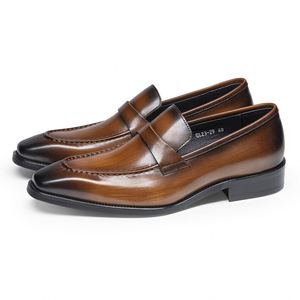 Mocassins Homme Nouveaux de Haute Qualité, Décontractés et Habillés, Respirants, Style Britannique, Rehaussants, Légers, pour l'Automne - Product Image 1