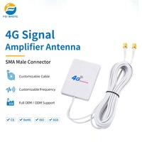 Antenne plate à gain élevé 4G LTE 700-2700 MHz pour les applications de communication et de réception de signal des routeurs CPE