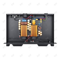 OEM Harga Terbaik EIF DB26/DB46 1U Desain Ramping Kelas D 2 Kanal Stereo/Surround 4/8 Ohm 600W Radio Panggung Metal Audio Profesional