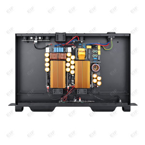 OEM ราคาดีที่สุด EIF DB26/DB46 1U ดีไซน์บางเฉียบ คลาส D 2/4 แชนแนล ประสิทธิภาพเสถียร เครื่องขยายเสียงระดับมืออาชีพสำหรับระบบเสียง - Product Image 3