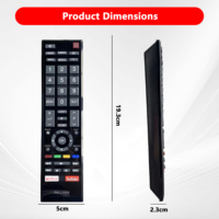 2025 nouvelle RM-L1625 de télécommande de prix usine pour l'utilisation de la télévision T0Shiba HC sans mots