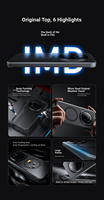 Funda Mate IMD Brillante para Honor Magic7 Pro, TPU+Acrílico, Carga Inalámbrica Magnética, Carga Rápida de 80W, Protector de Cámara