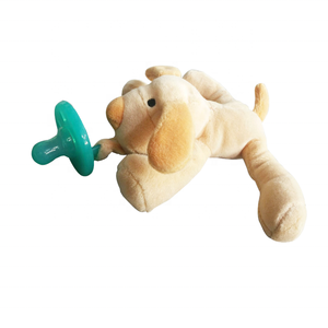 Sucette amovible en <span class=keywords><strong>silicone</strong></span> pour bébé en peluche pour chien et bébé en peluche pour bébés Sucette en peluche pour bébés avec animal - Product Image 6