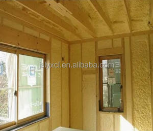 Aislamiento de espuma rígida de poliuretano de dos componentes Polímero de inyección ignífugo en forma líquida Célula de cierre abierto MDI Spray Polymetric - Product Image 2