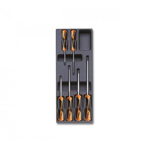 BETA - 024240202 Plateau thermoformé dur avec tournevis (6 pièces) -EAN 8014230624396 AUTRES ENSEMBLES D'OUTILS - Product Image 1