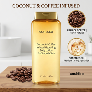 Loción Corporal Suave Personalizada de Coco y Café, Aumenta la Humedad de la Piel y Mejora la Sequedad - Product Image 5