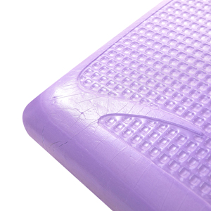 Lavender <strong>U</strong>-Shaped Cooling Gel Memory Foam Neck <strong>Pillow</strong> with Removable Washable Cover Anti-Snore &amp; Inflatable Massage Features - Product Image 5