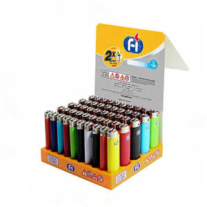 Briquet à cigarettes classique en plastique, grande capacité, prix abordable, directement de l'usine - Product Image 1