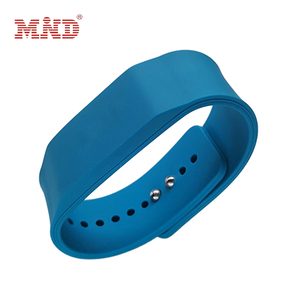 <span class=keywords><strong>NFC</strong></span> Dây Đeo Cổ Tay Silicon Điều Chỉnh Được Kiểm Soát Ra Vào Dây <span class=keywords><strong>Nfc</strong></span> Có Khóa Kim Loại - Product Image 4