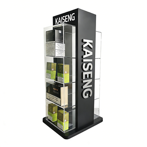 حامل عرض أكريليك مخصص من مصنع صيني مع فواصل قابلة للتعديل للإلكترونيات الاستهلاكية ونقاط البيع - Product Image 3