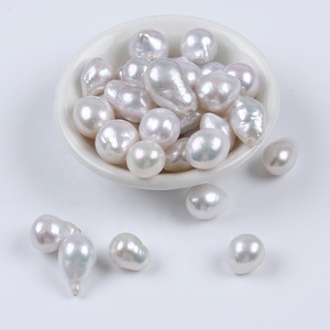 Perlas sueltas naturales de 10,5-14mm para fabricación de joyas, venta al por mayor, color blanco, Mar del Sur, Edison, Barroco - Product Image 4