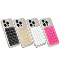 Coque de Téléphone Classique en Silicone avec Support Selfie à Adhésion Forte pour Téléphone Compatible Android 2,25" x Craie