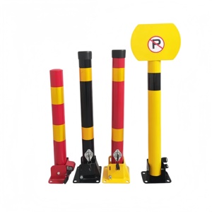 XZL Foldable Vehicle Car <strong>Parking</strong> Space Safety Security Lock <strong>Lot</strong> Bollard <strong>Parking</strong> <strong>Barrier</strong> <strong>Fold</strong> Down <strong>Parking</strong> Post With Key Lock - Product Image 1