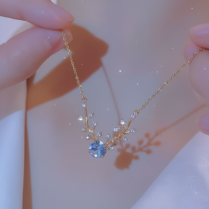 Vendita calda stile Vintage Trending moda collane in acciaio inox croce e cuore ciondolo di strass all'ingrosso numero catene - Product Image 1