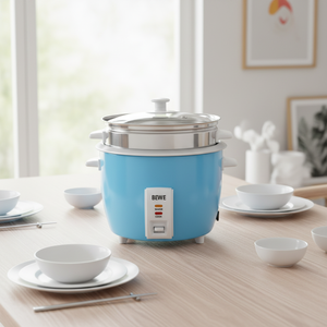 Automatic Rice <b>Cooker</b> 1.0-2.8L Drum Shape White Pot Keep Warm Measuring Cup for Kitchen Use Drum Shape for Even Cooking an - Product Image 3