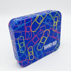 Caja Metálica Personalizada con Bisagras, Recipiente Rectangular Portátil para Botiquín de Primeros Auxilios, Vendas Adhesivas y Almacenamiento de Artículos Médicos - Product Image 5