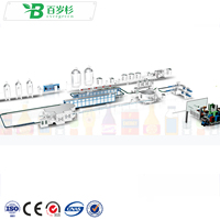 Ligne de production complète d'eau potable en bouteille entièrement automatique BS - Machine de remplissage d'eau minérale - Usine d'eau pure