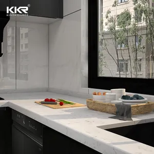 Mutfak tezgahı katı yüzey pişirme tezgahı alan tezgahı, Vanity Tops & masa üstleri