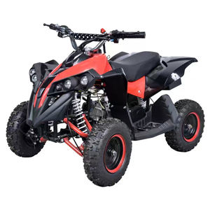 Véhicule tout-terrain électrique 4 roues 500W à moteur à balais pour jeunes et adultes (7-20 ans) – <span class=keywords><strong>Quad</strong></span> ATV de plage tout-terrain – Offre spéciale - Product Image 1
