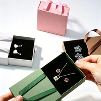 Boîte à bijoux portable pour bagues, boucles d'oreilles, accessoires, bracelets, colliers – Étui d'emballage rigide en carton – Vente en gros fabricant