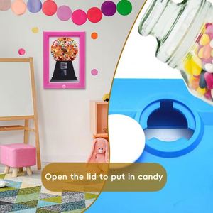 ABS Silicone Personalized Creative Fashion Candy Box Dispenser Frame Candy <b>Storage</b> <b>Rack</b> <b>Wall</b> Decoration for Hanging Piece - Product Image 2
