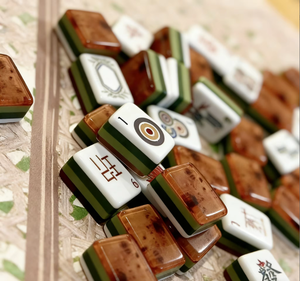 مجموعة ماهجونغ فاخرة ممتازة من 4 طبقات بتصميم خشبي مقاوم للتلاشي، متوفرة بالجملة - Product Image 4